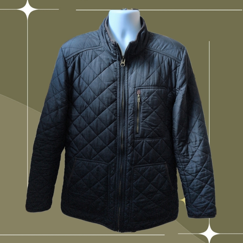 ✨ Men's Joules Great Britain Quilted Jacket Size L
